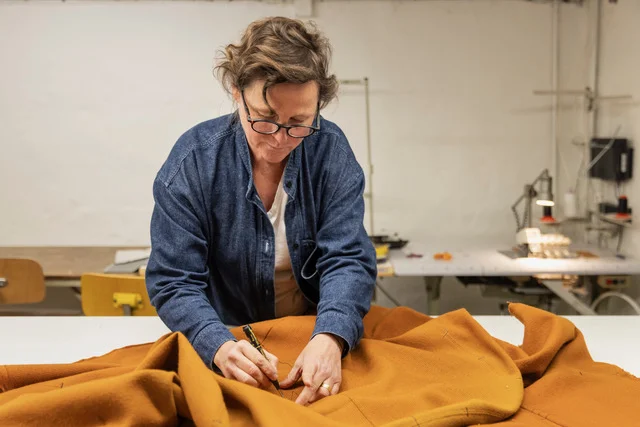 Sofie Vandevoorde in haar atelier